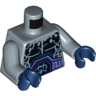 Lego tělo, pískově modrá (6167909)